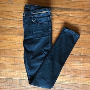 True Religion Joan Smalls zipper waist jeans 24